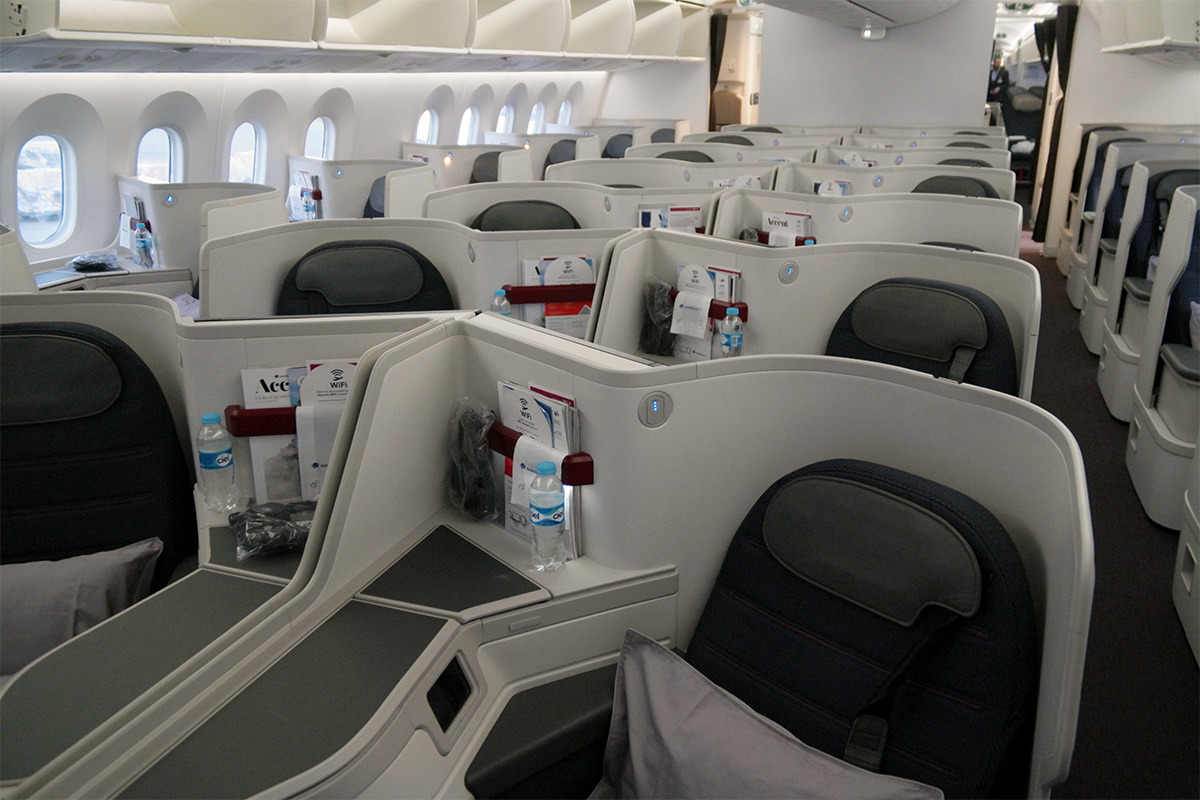 Lax to Bom Business Class Review