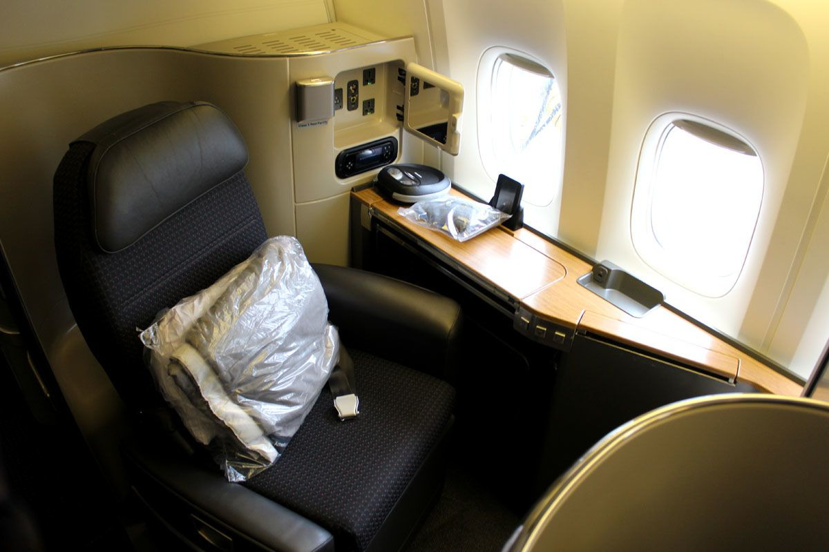 Qantas First Class a380