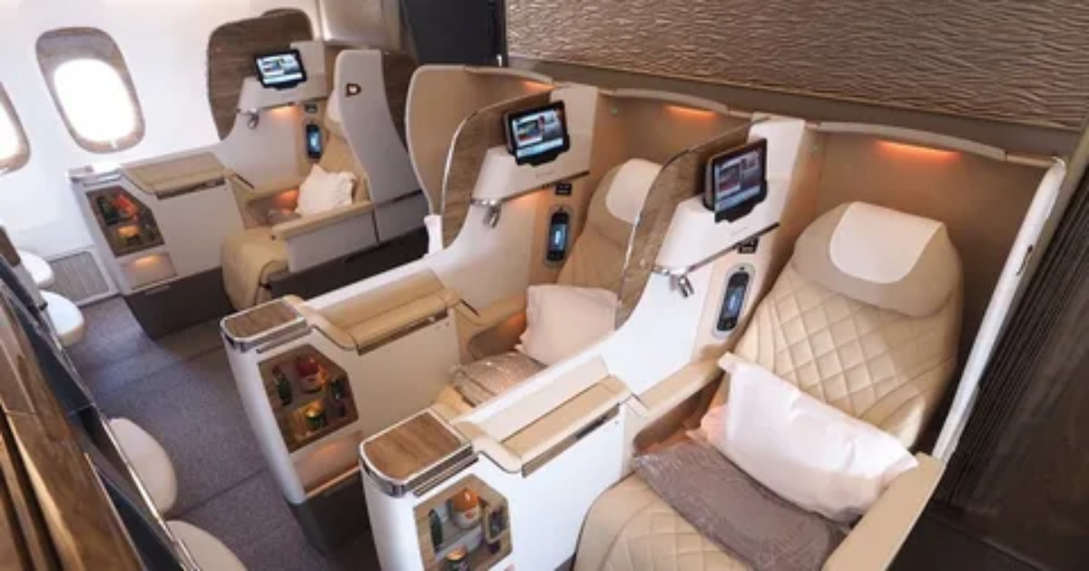 Lufthansa A340 Business Class