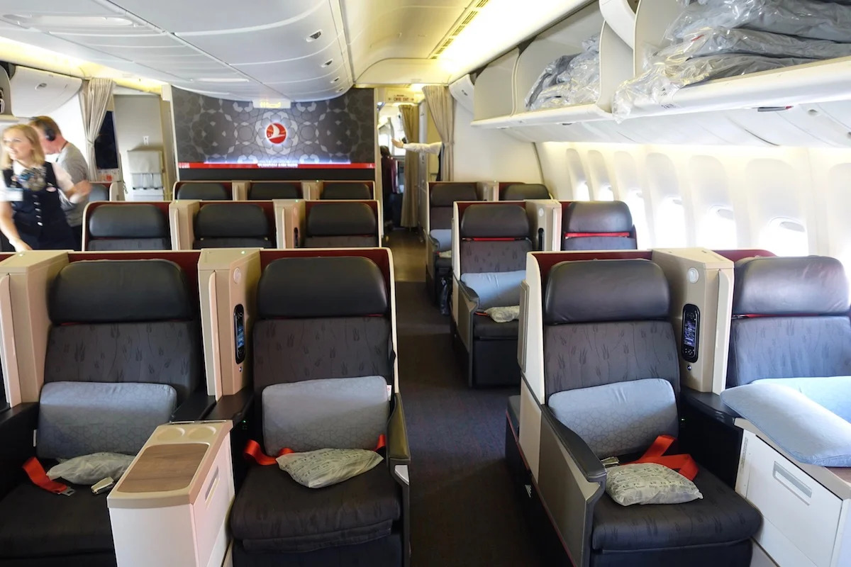 Turkish 777 Business Class