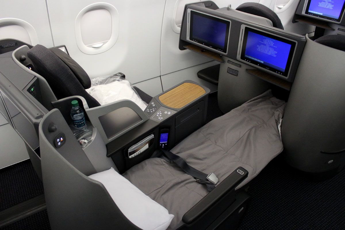 aa business class upgrade